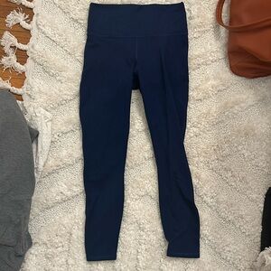 Dark Blue Fabletics leggings Size Small